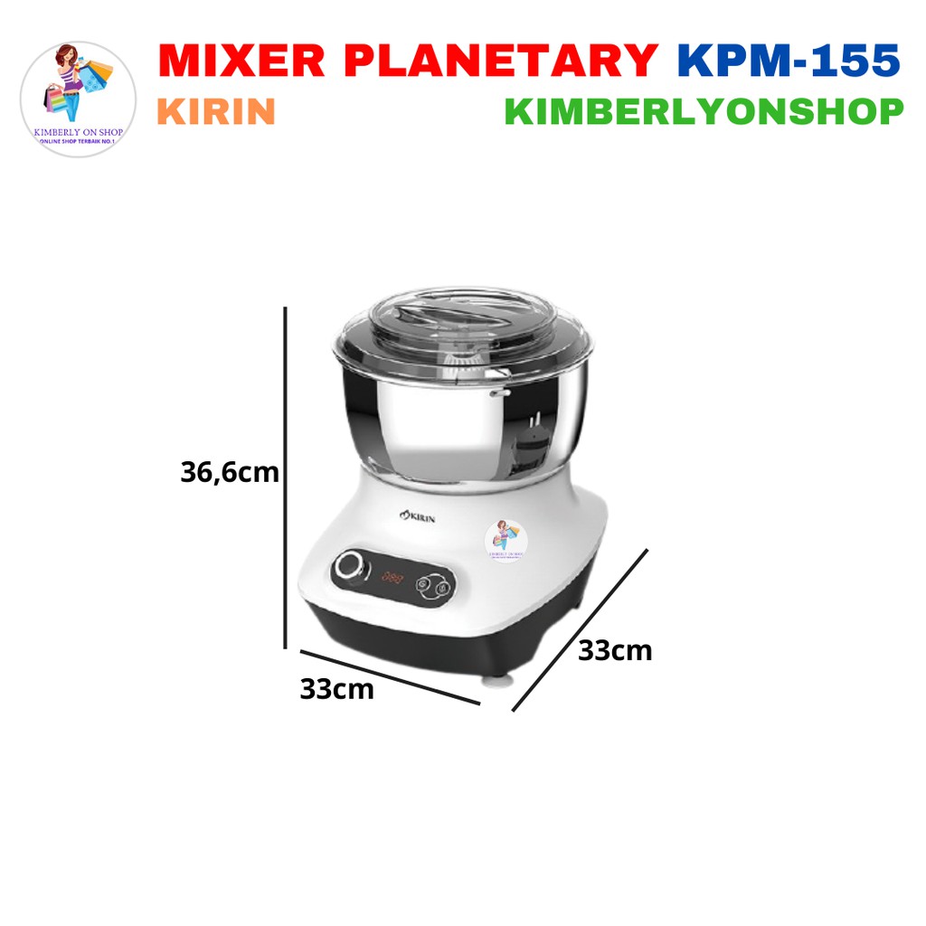 Jual Mixer Pengaduk Adonan KPM 155 Kirin Shopee Indonesia