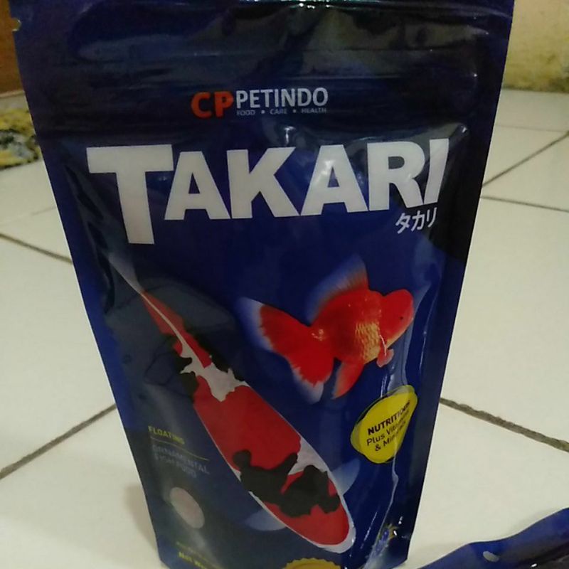 Jual TAKARI 100g ORNAMENTAL FISH FOOD 1mm Shopee Indonesia