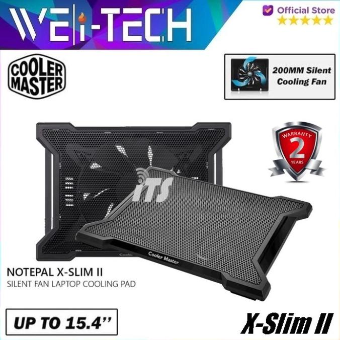 Jual Cooler Master Notepal XSLIM II Notebook Cooler Fan Laptop Cooling