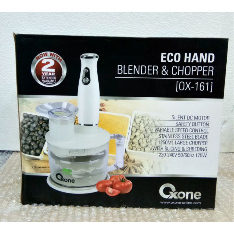 Jual OXONE ECO HAND BLENDER CHOPPER OX 161 FOOD PROCESSOR Shopee