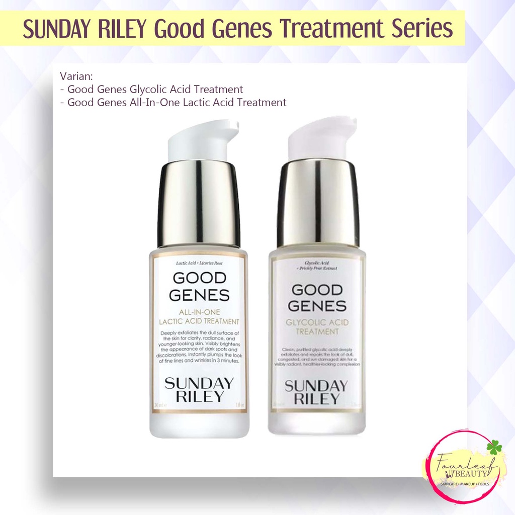 Jual SUNDAY RILEY Good Genes AllinOne Lactic Acid / Glycolic Acid
