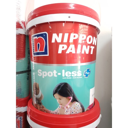 Jual Jual SPOTLESS PLUS 20 L BRILLIANT WHITE NIPPON PAINT SPOTLESS