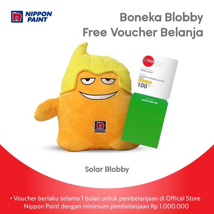 Jual BERGARANSI MERCHANDISE BONEKA BLOBBY FREE VOUCHER BELANJA NIPPON