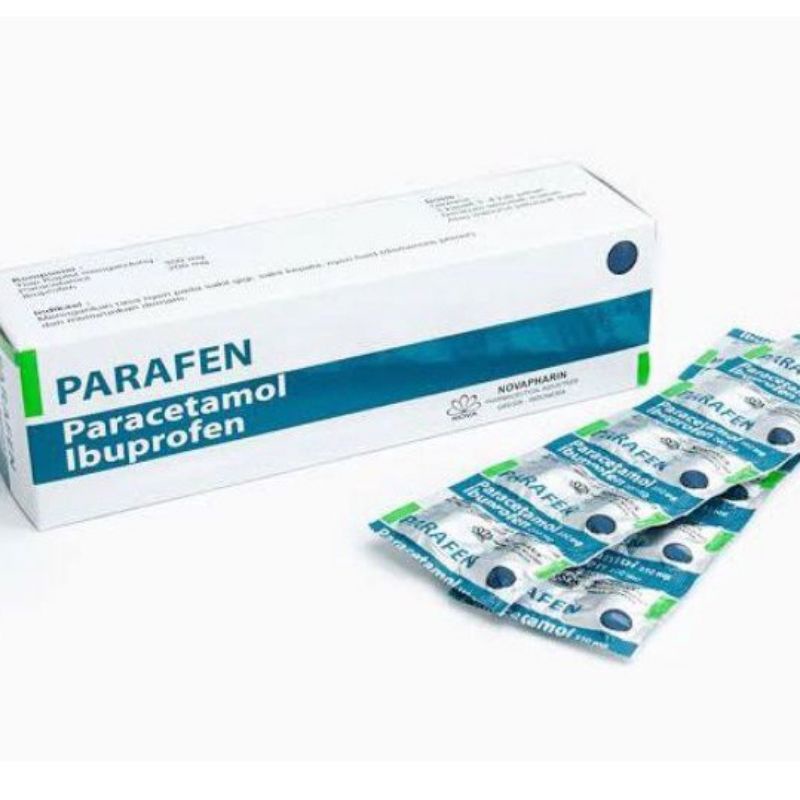Jual Parafen / 100 kap kombinasi paracetamol Dan ibuprofen pct