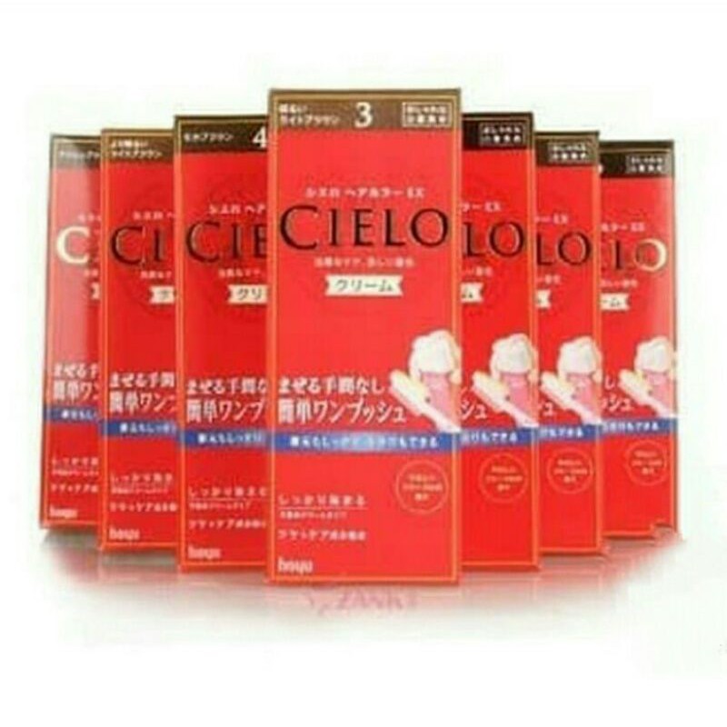 Jual Cielo Cream Hair Color Pewarna Rambut Original Made in Japan