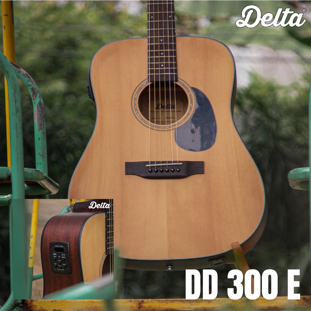 Jual GITAR DELTA DD300E DD300CE DD320CE Solid Top Acoustic Guitar