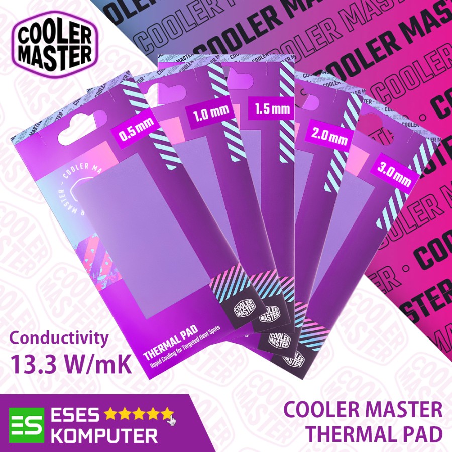 Jual Thermal Pad Cooler Master THERMAL PAD 13.3W/mK Thermal