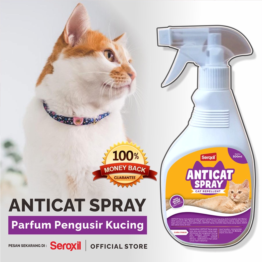 Jual [ Anticat Spray ] Semprotan Pengusir Kucing BAB / PUP Sembarangan
