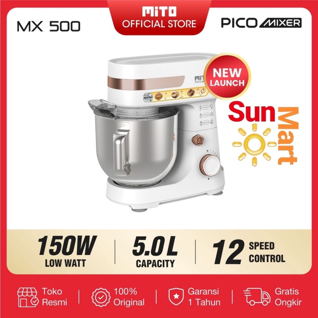 Jual STAND MIXER MITO MX500 / PICO MIXER MITO MX 500 Shopee Indonesia