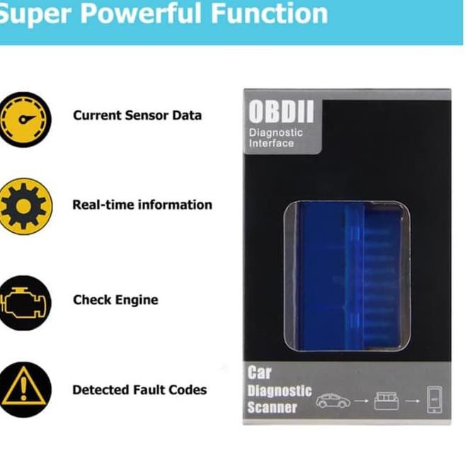 Jual OBD SCANNER ELM327 SUPER MINI OBD OBD2 V2.1 BLUETOOTH CAR SCANNER