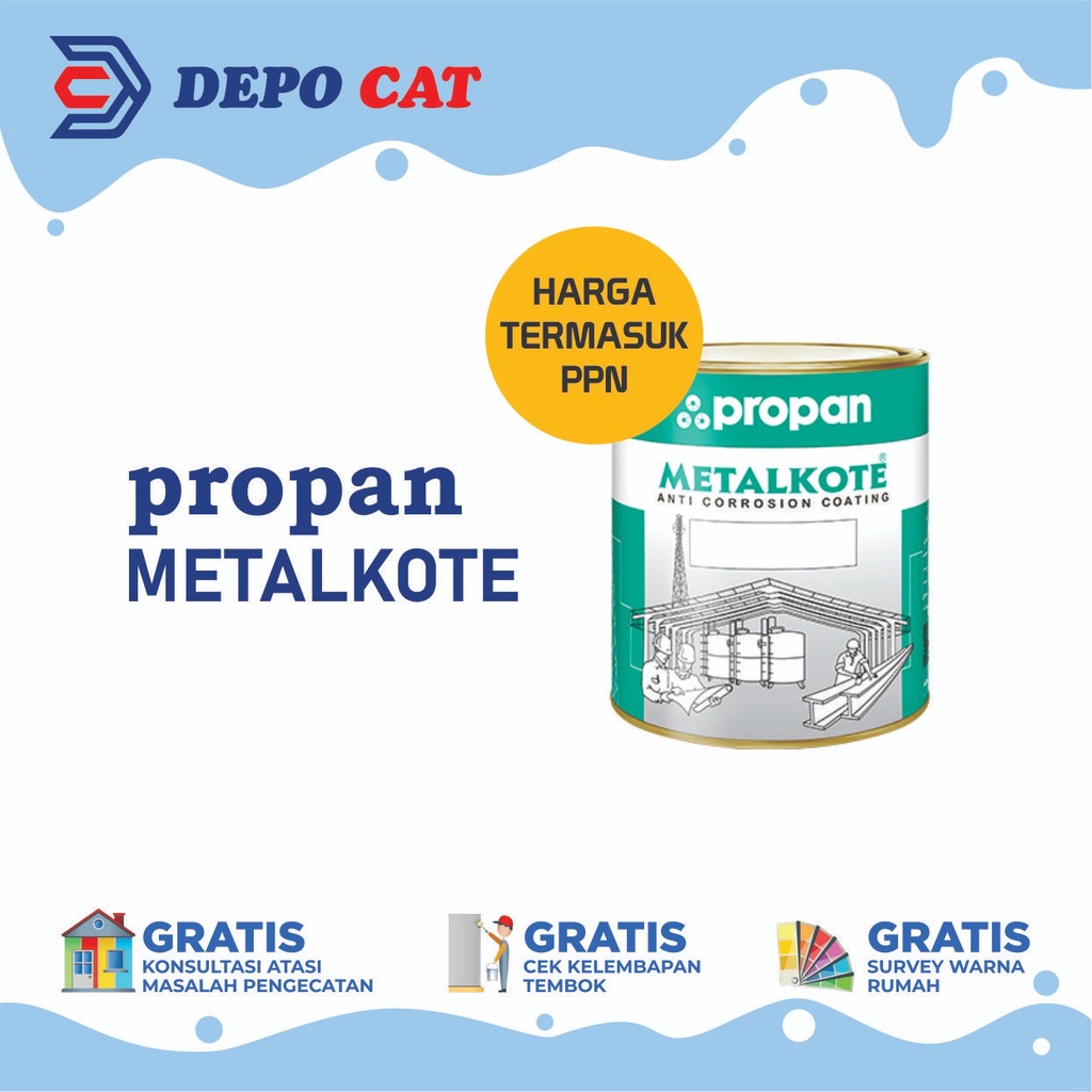 Jual Propan Metalkote Alkyd Primer AP291 1KG Primer Zinc Chromate Shopee Indonesia