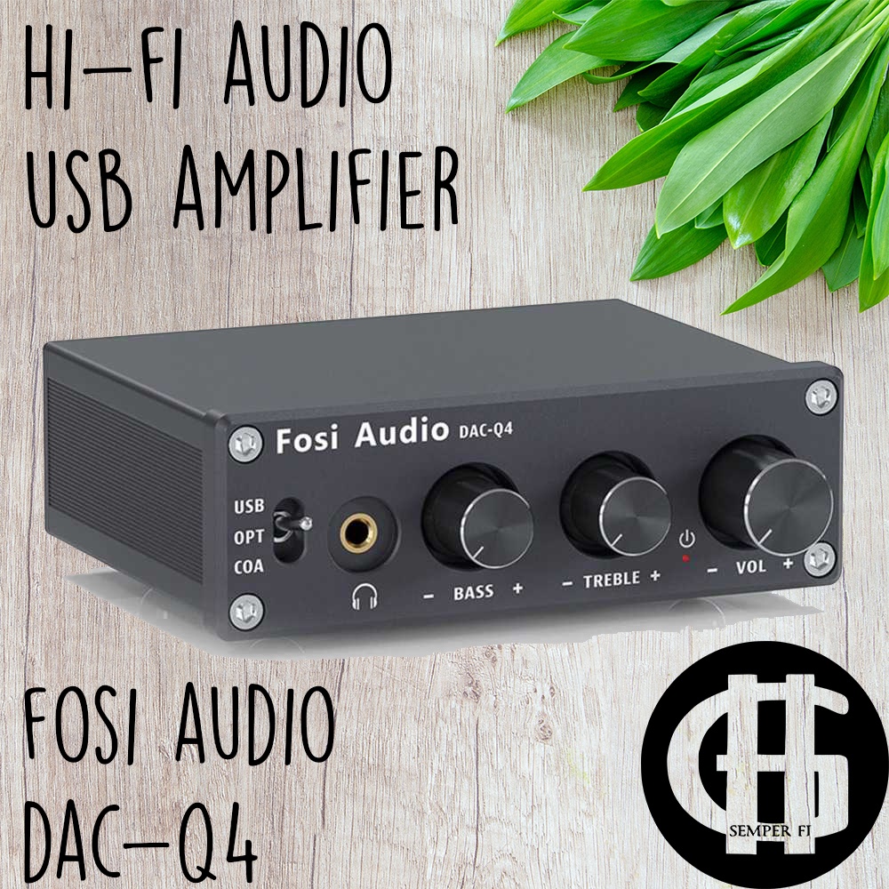 Jual Fosi Audio USB Amplifier HiFi Stereo Gaming DAC & Headphone DAC