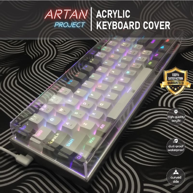 Jual Acrylic keyboard cover akrilik / penutup pelindung keyboard