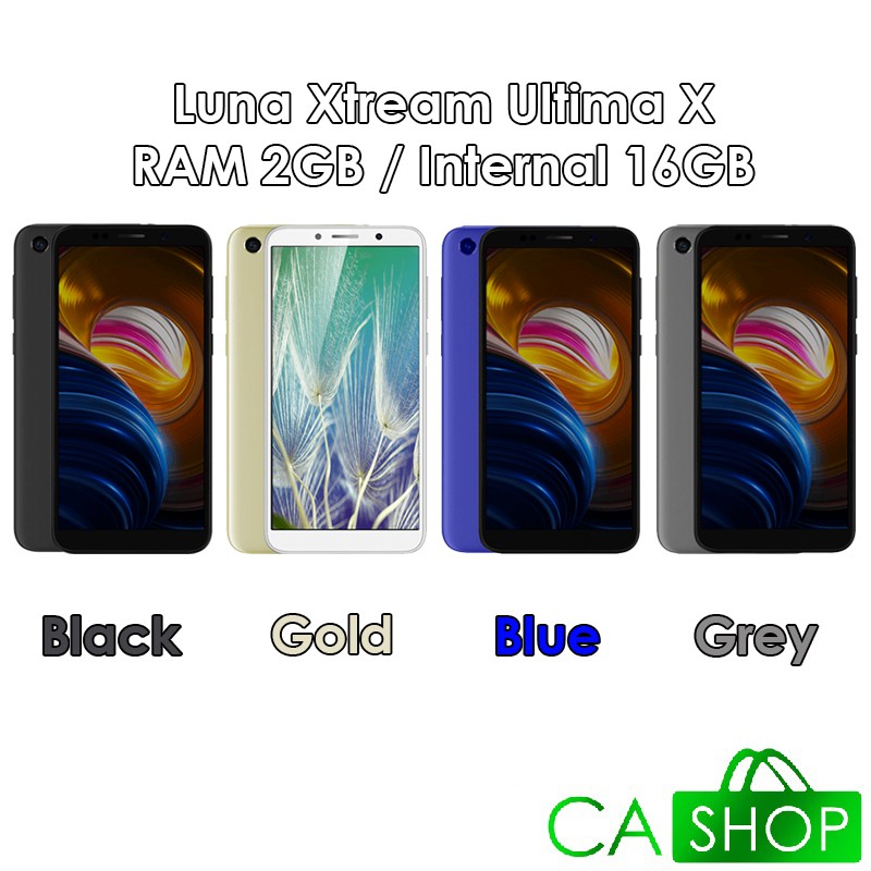 Jual Luna G55 Lite Xtream Ultima X 2GB 16GB (2/16) Black / Gold(04)