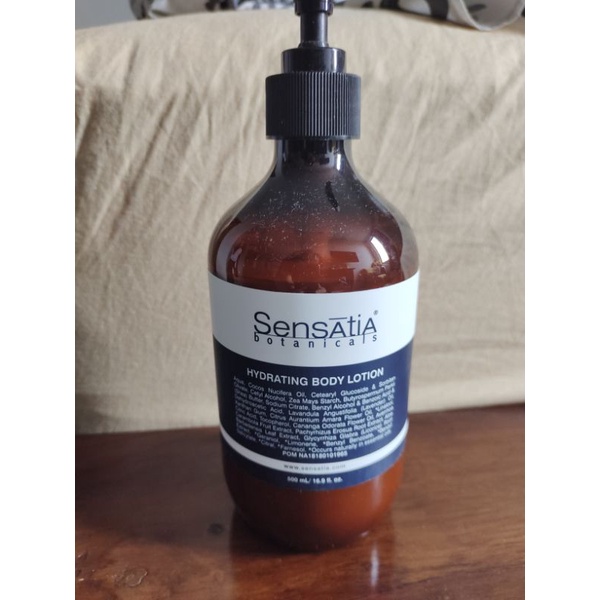 Jual Sensatia Botanicals Hydrating Body Lotion 500ml Shopee Indonesia