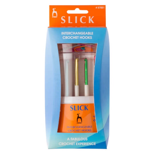 Jual Pony Slick Hakpen (Alat / Jarum Rajut) Interchangeable Crochet
