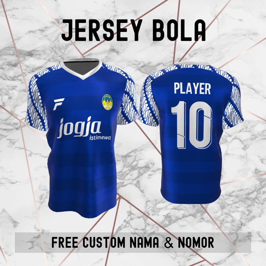 Jual Jersey PSIM Jogja Klub Bola Baju Kaos Custom Nama dan Nomor