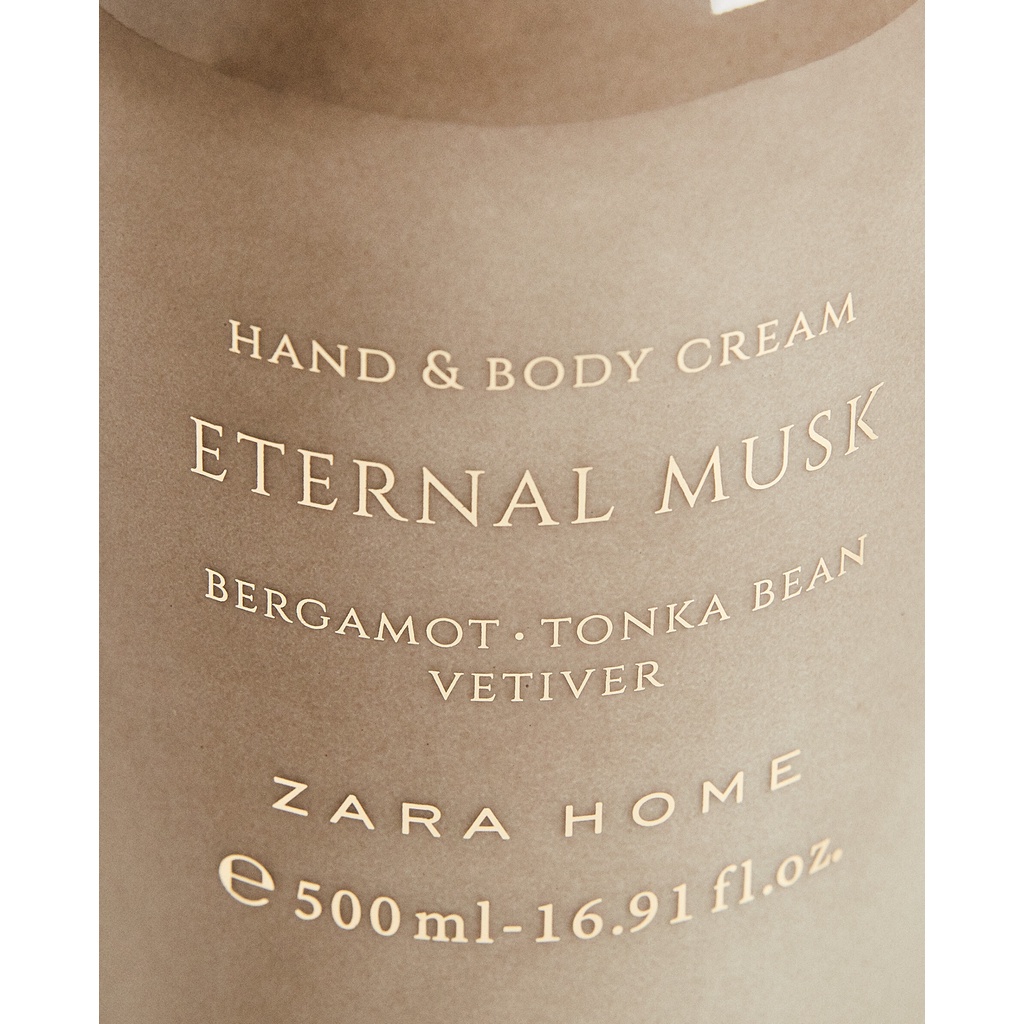 Jual Zara Home Hand & Body Cream Basilicum White Lotus Eternal Musk