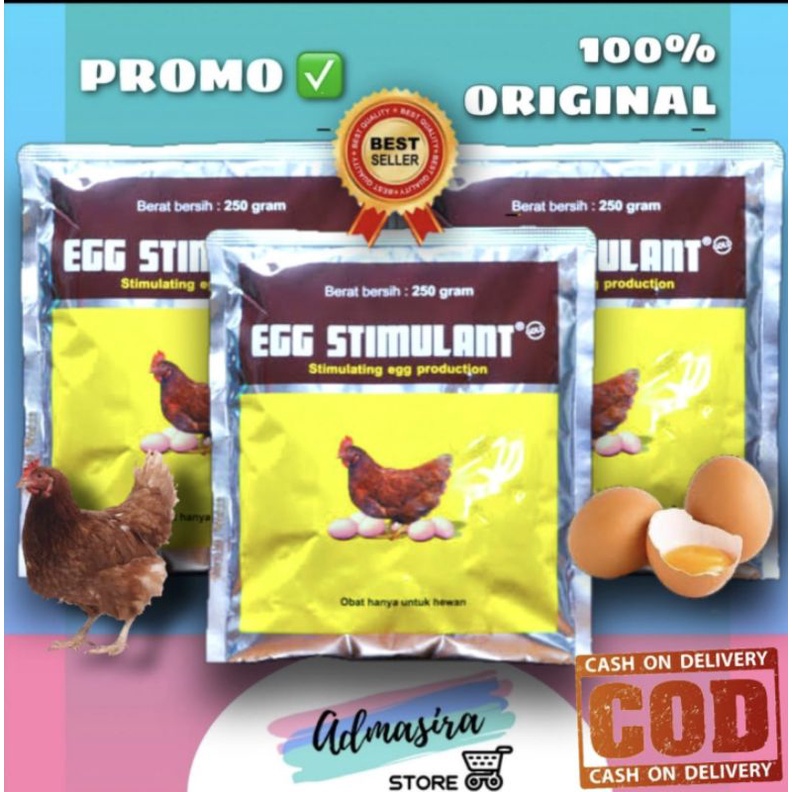 Jual VITAMIN EGG STIMULANT 100 gram 250 gram Multivitamin untuk Ayam