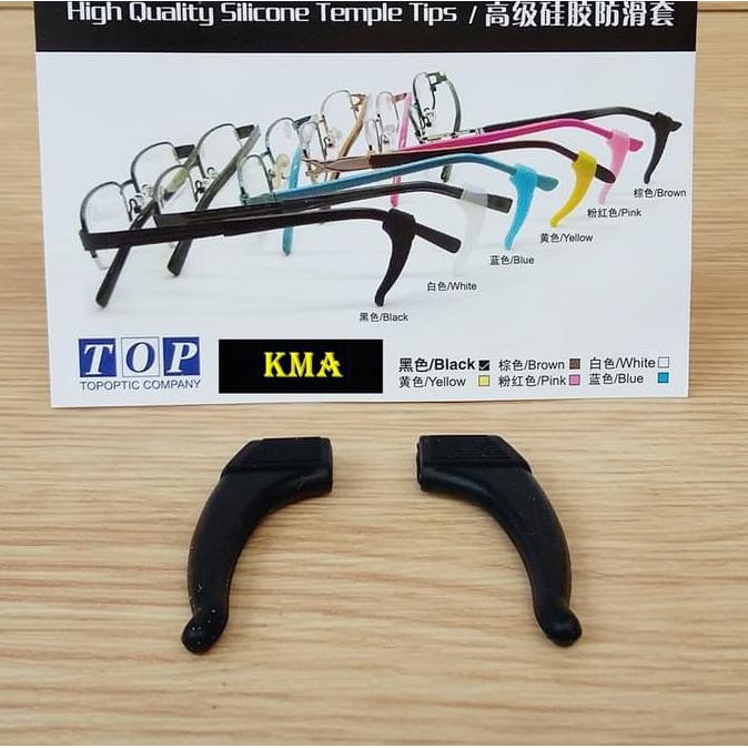 Jual Temple Tips / Silicone Eyeglass Temple Tips / karet kacamata sport HEMAT Shopee Indonesia