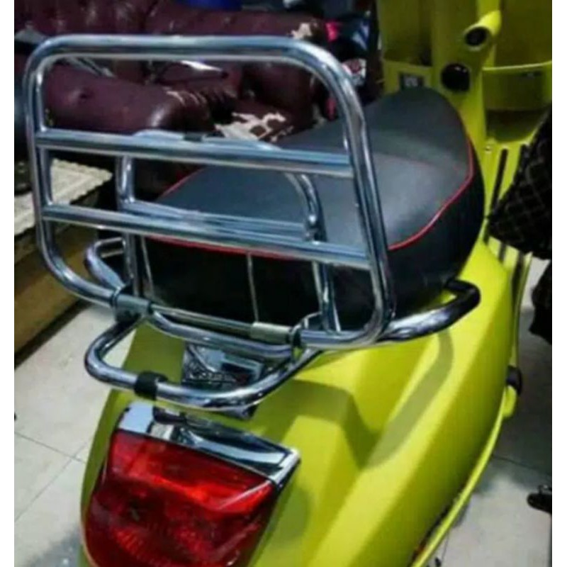 Jual Back rack Vespa LX dan S aksesoris Vespa Shopee Indonesia