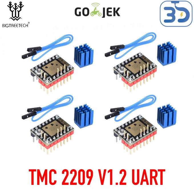 Jual Original BigTreeTech TMC 2209 TMC2209 V1.2 UART Mode Stepper