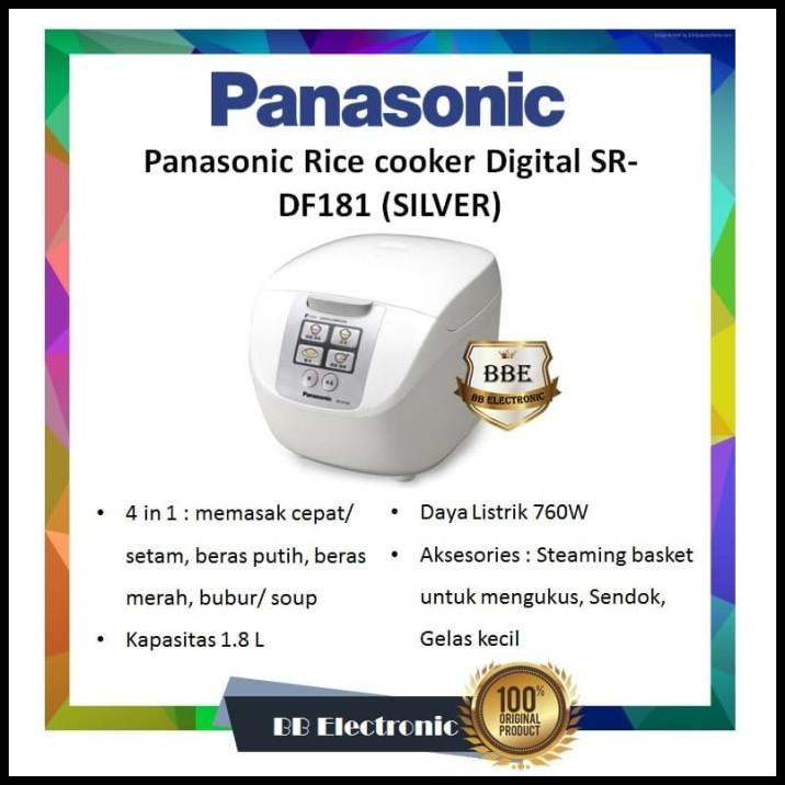 Jual Panasonic Rice Cooker Digital SrDf181 (Pink) Shopee Indonesia
