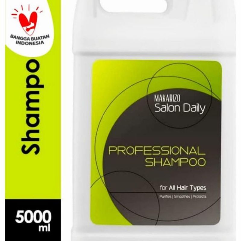 Jual MAKARIZO PROFESSIONAL SALON DAILY SHAMPOO 5 LITER Shopee Indonesia
