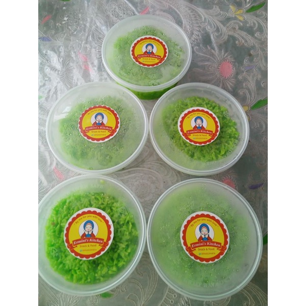 Jual Erminisnack Tape Ketan Hijau Manis 350 gr (khusus JABODETABEK