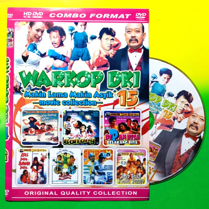 Jual KASET FILM KOMEDI INDONESIA JADUL KOLEKSI WARKOP DKI VOLUME 15