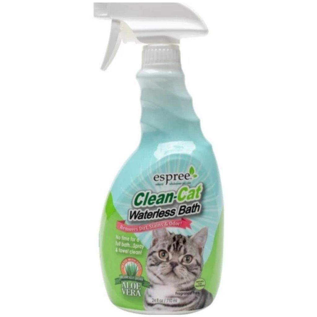 Jual Espree CLEAN CAT WATERLESS BATH 24OZ 710ml LXFCCWB SHAMPOO KUCING