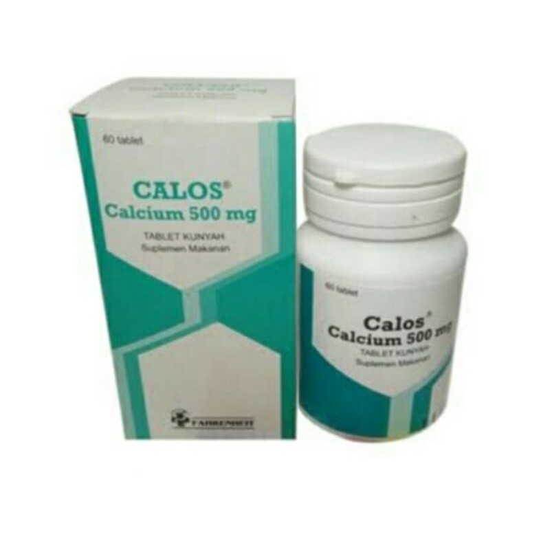 Jual Calos 500 mg (Calsium Carbonat) Shopee Indonesia(04)