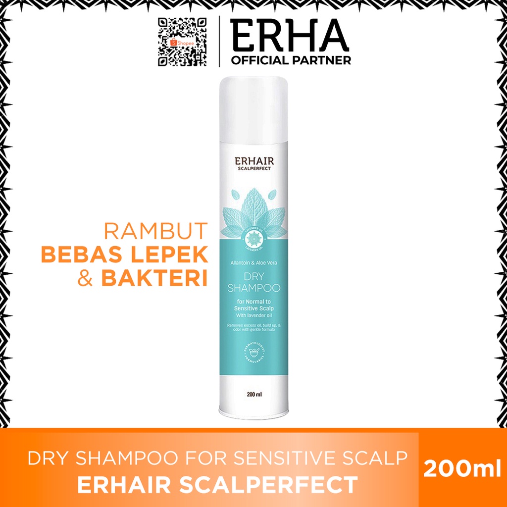 Jual (ORIGINAL) ERHAIR BY ERHA SCALPERFECT SHAMPOO ERHA SCALP CARE SHAMPO ANTI KETOMBE