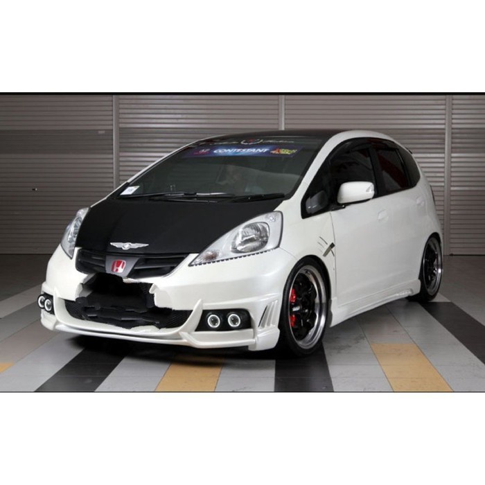 Jual BODYKIT COVER MOBIL JAZZ GE8 BLACK BISON BODY KIT BEMPER Shopee