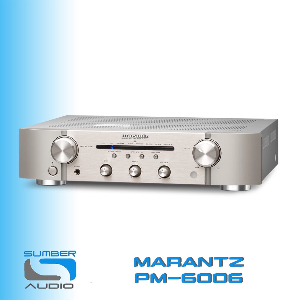 Jual MARANTZ PM 6006 Integrated Amplifier HiRes Audio PM6006 Silver