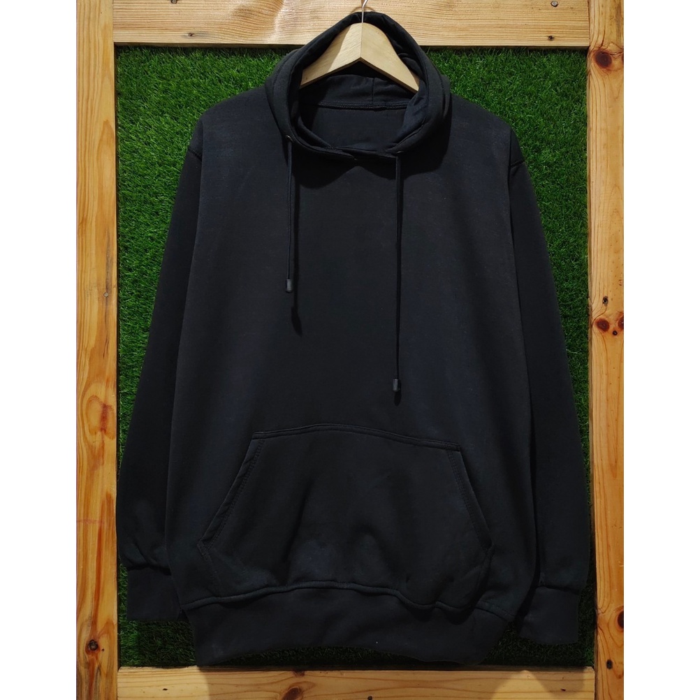 Jual Sweater Hoodie Pria Model Terbaru Warna Hijau Botol Polos Bahan