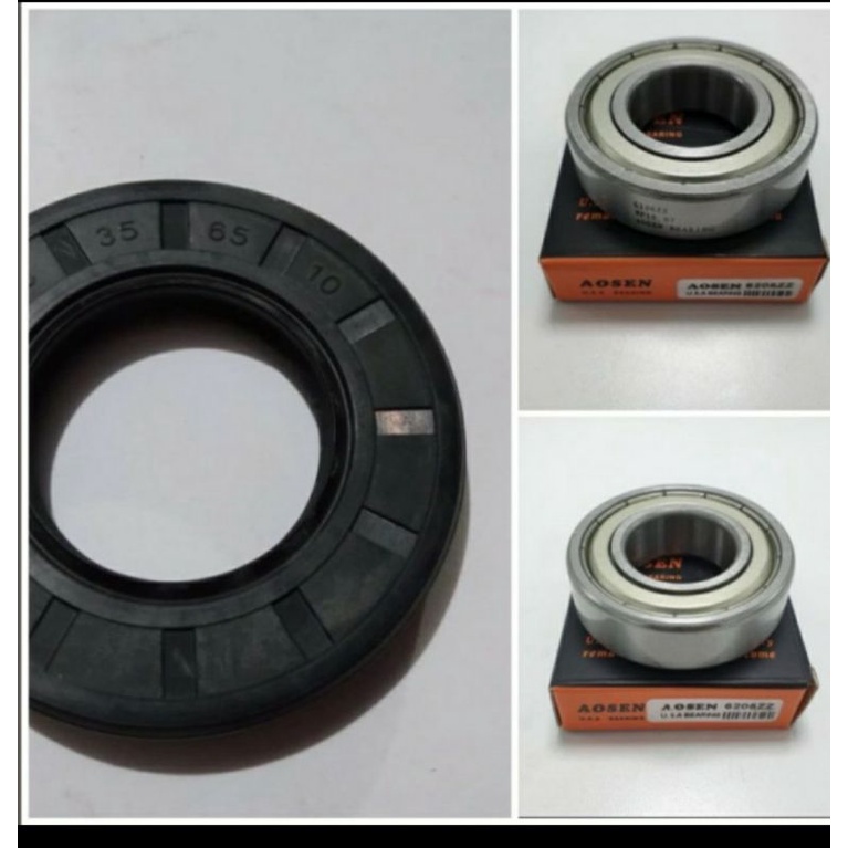 Jual Bearing Seal Segitiga drum mesin cuci samsung front loading 1 set