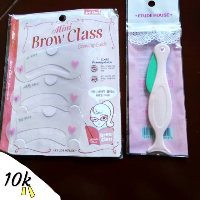 Jual Cetak alis + eyebrow razor etude house Shopee Indonesia