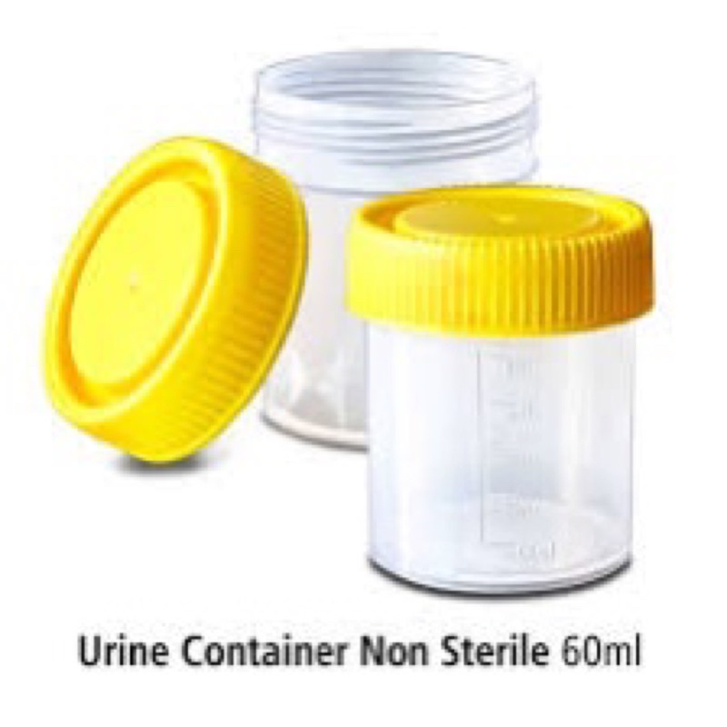 Jual URINE CONTAINER NON STERIL 60 ML WADAH URIN / URINE CONTAINER