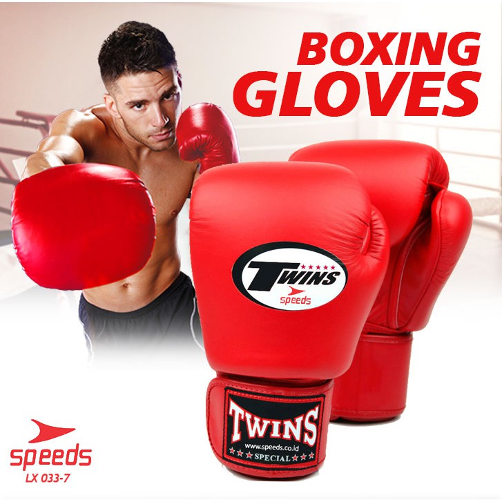 Jual SPEEDS Boxing Gloves Sarung Tinju Twins MMA Muay Thai / Boxing