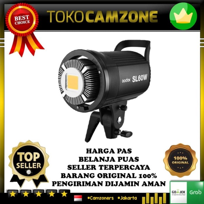 Jual GODOX SL60W LED VIDEO LIGHT (DAYLIGHTBALANCED) Shopee Indonesia