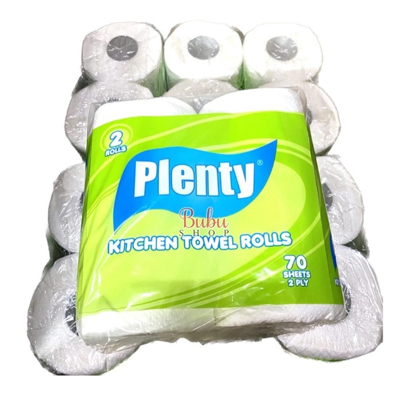 Jual tissue tisue tisu plenty kitchen towel 2roll Shopee Indonesia