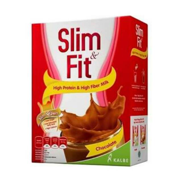 Jual [Per sachet] Slim&Fit susu diet rasa coklat / slim and fit kalbe