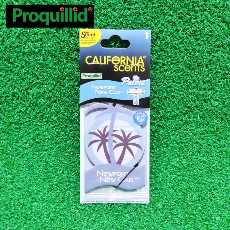 Jual CALIFORNIA SCENTS PALMS PAPER PARFUM MOBIL NEWPORT NEW CAR