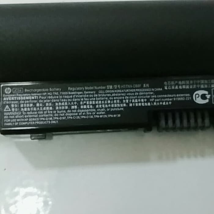 Jual Battery Baterai Laptop Hp 240 G6 JC04 HSTNNLB7W Shopee Indonesia