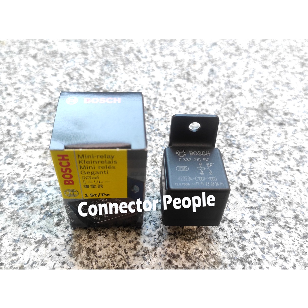 Jual Relay kaki 5 Bosch 12v 30A Original Made in Portugal Shopee