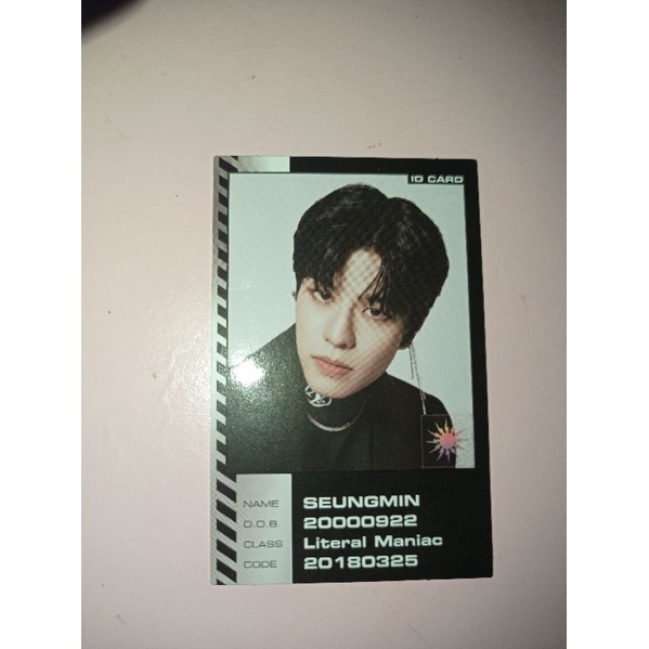 Jual ID Card Seungmin Shopee Indonesia