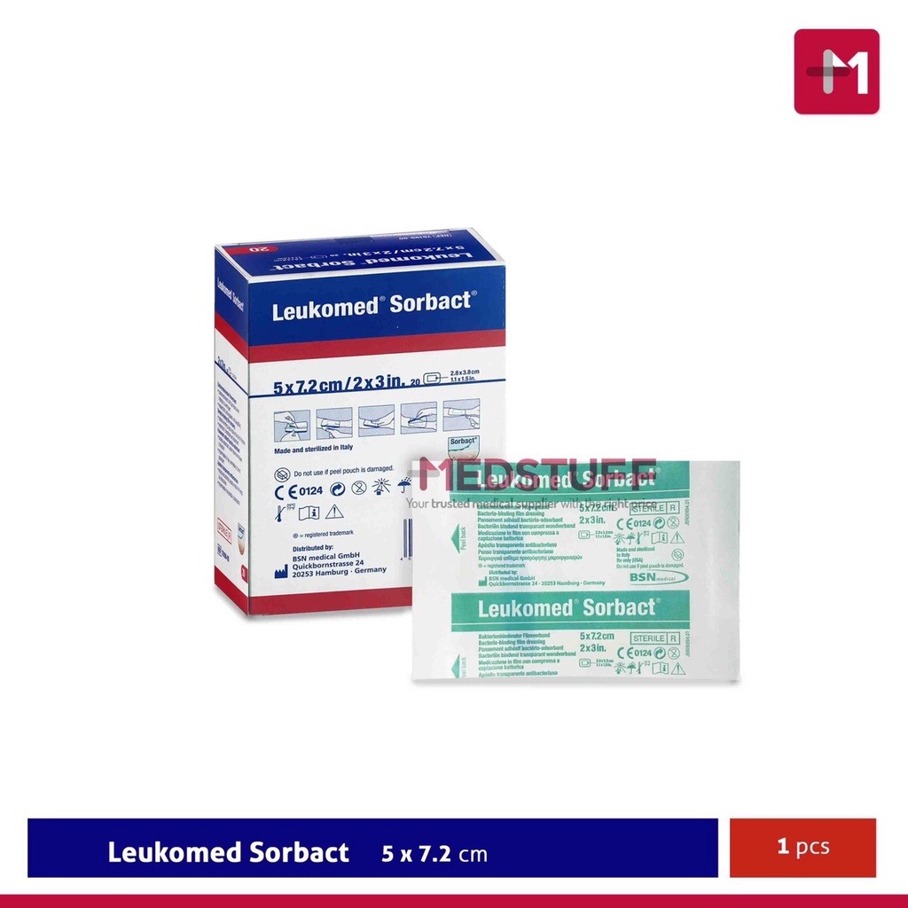 Jual Leukomed Sorbact Post OP Dressing Luka Plester Luka Rawat Luka