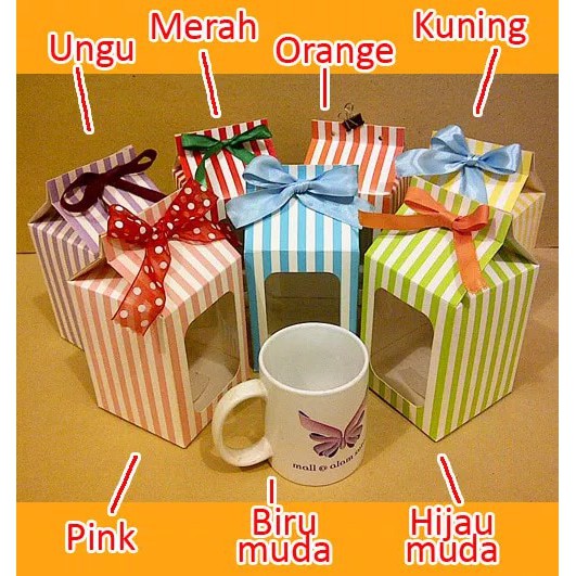 Jual Box mug / kotak mug / box souvenir Shopee Indonesia
