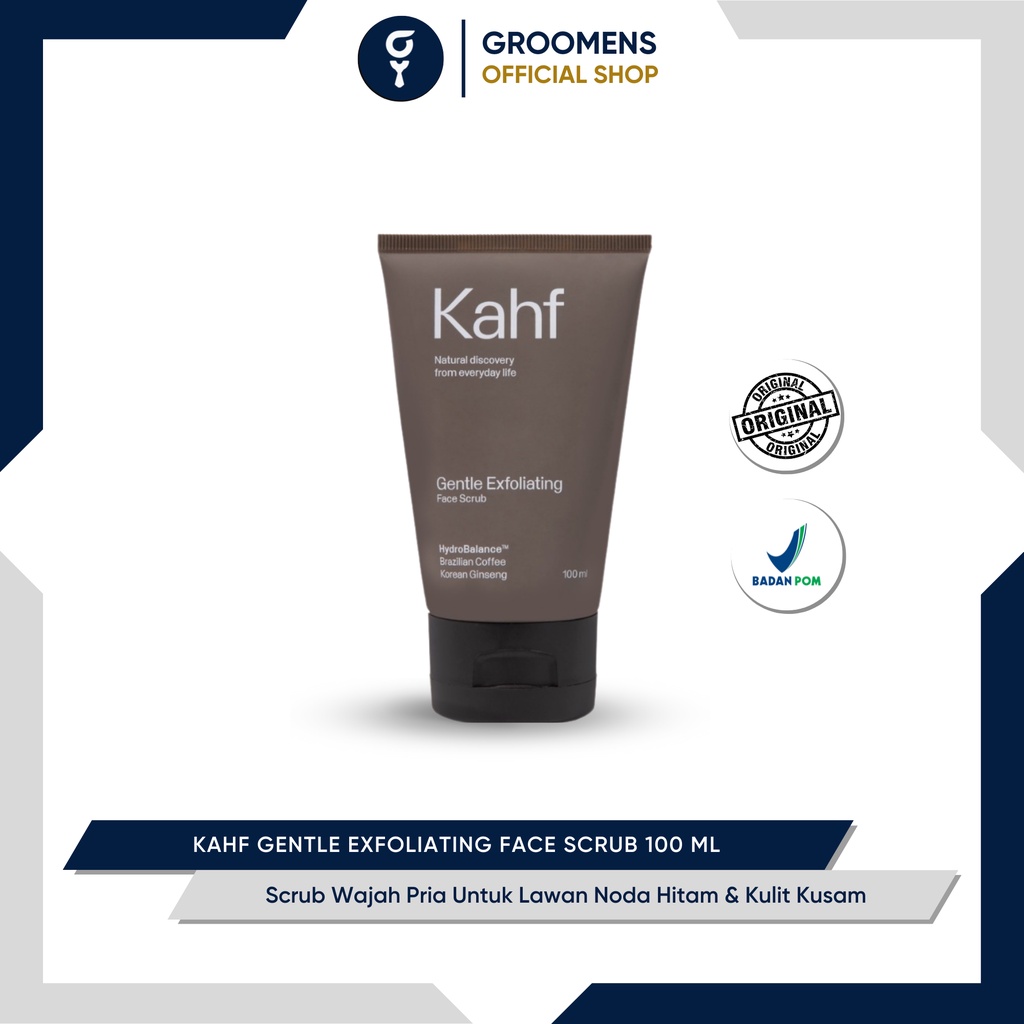 Jual Kahf Gentle Exfoliating Face Scrub 100 ml Shopee Indonesia